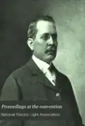 NELA Convention Book Cover of Samuel Insull&nbsp;– June 1898