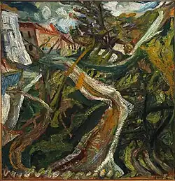 Chemin de la Fontaine des Tins at Céret, c. 1920, Henry and Rose Pearlman Collection on long-term loan to the Princeton University Art Museum