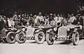 1930 winner Tazio Nuvolari in Alfa Romeo P2 no.36 next to Enzo Ferrari