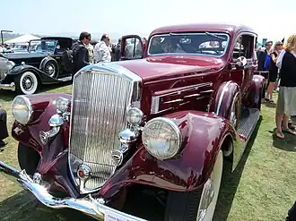 1935 Pierce Arrow 845 V12 Silver Arrow Coupe