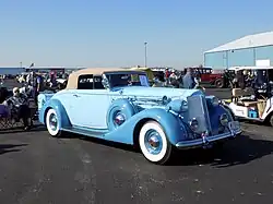 1937 Packard Twelve 1507, Coupe roadster