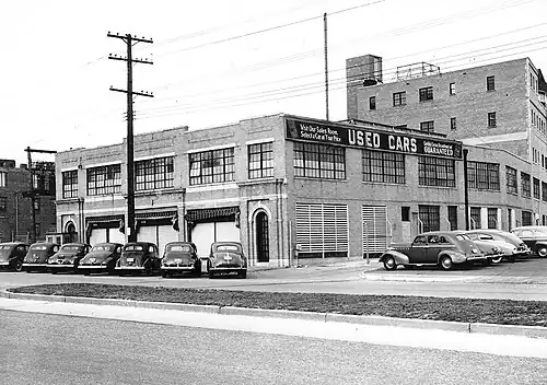 The original APL facility on Georgia Avenue in Silver Spring, Maryland.