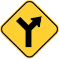 Y-junction on right (Ontario) (1955)