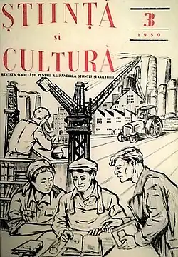 Romanian communist propaganda journal Science and Culture, 1950