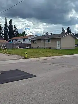 1970s bungalow house located inside of Bonavista Downs