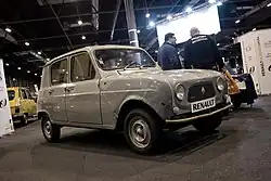 The 1961–1962 Renault 3 was meant to compete with the 2CV; available only in grey it had a smaller, 603cc, 3CV engine and no windows in the c/d-pillar. It was discontinued after just 2,526 sales.