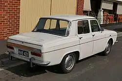 Rear view of facelift model (Australia)