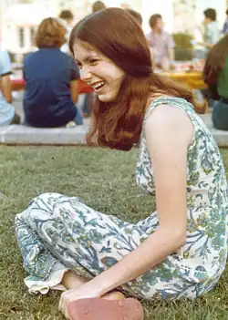 Image 38The early 1970s' fashions were a continuation of the hippie look from the late 1960s. (from 1970s in fashion)