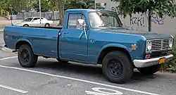 1973 International 1210, facelift version with metal grille