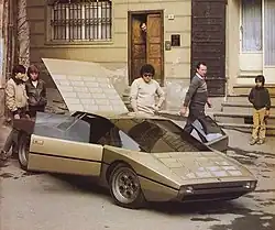 Lamborghini Bravo in Italy in 1974