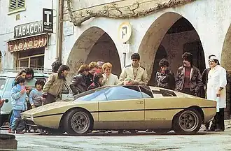 Lamborghini Bravo in Italy in 1974