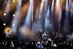 1976 performing at Megaport Music Festival in 2016