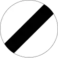 Restriction ends