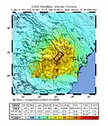 USGS ShakeMap for the 1977 event.