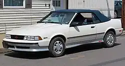1988 Chevrolet Cavalier Z24 convertible