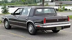 1990 Chrysler New Yorker Landau; rear view