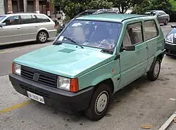 Second facelift of the first generation Panda