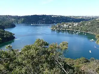 View of Sugarloaf Bay from Harold Reid Reserve