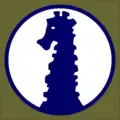 The symbol painted on the planes of the 1st Long-Distance Reconnaissance Squadron