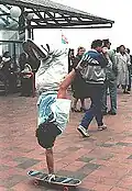 Freestyle skateboarding