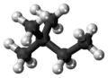 Neohexane molecule