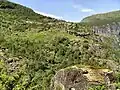2001. The path to Stonndalen is crossing Aurlandselvi via Bridlebrui and is passing close nearby Teigen.