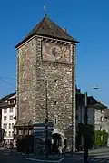 Towngate: Schwabentorturm (lit. 'Swabian gate tower')