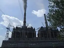 Another view of the power station.