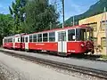 Electric motor coach of CEV (Switzerland) with driving trailer