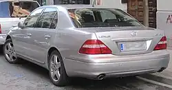 Lexus LS 430 (UCF30; facelift, Spain)