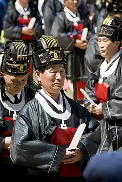 Korean ritual dress