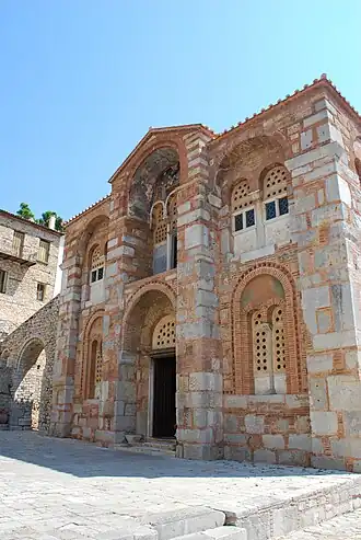 Image 51Exterior view of Hosios Loukas monastery, artistic example of the Macedonian Renaissance (from History of Greece)