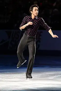 Nobunari Oda at the 2010 Skate America
