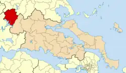 Location of Agrafa