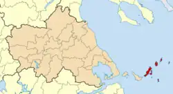 Location of Alonnisos