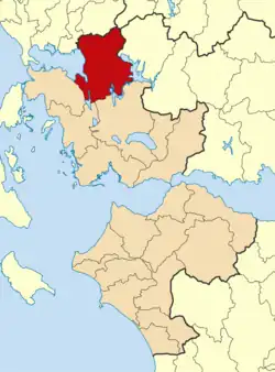 Location of Amfilochia
