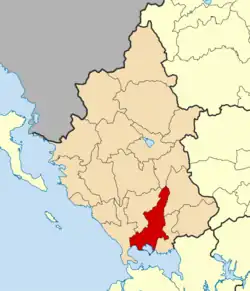 Location of Arta