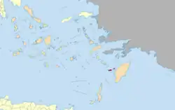 Location of Halki