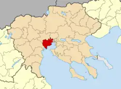 Location of Delta