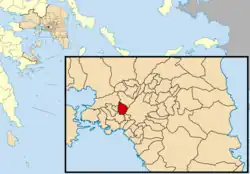 Location of Aigaleo