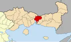 Location of Iasmos