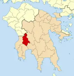 Location of Oichalia