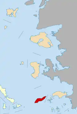 Location of Ikaria