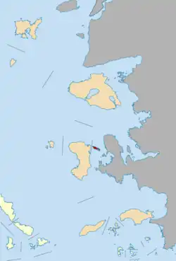 Location of Oinousses