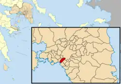 Location of Kallithea