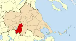 Location of Karditsa