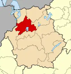 Location of Kastoria