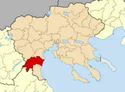 Location of Katerini