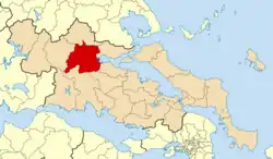 Location of Lamia