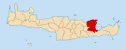 Location of Agios Nikolaos